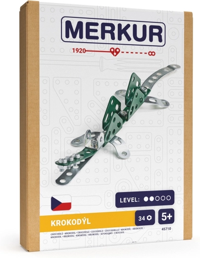 Merkur mini zoo – cocodrilo, 34 piezas