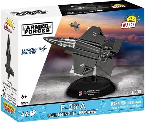 Cobi Armed Forces modelo de avión Lockheed Martin F-35A Lightning II Husarz