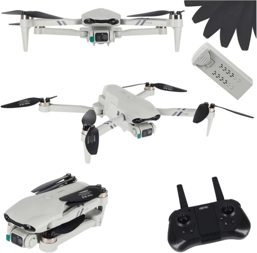 Dron RC plegable 4DRC con cámara FPV Wi‑Fi y motor sin escobillas
