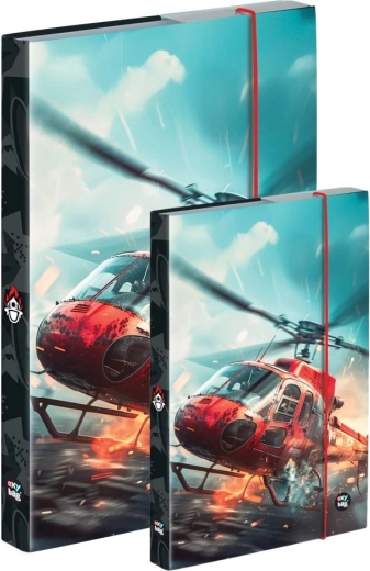 OXYBAG caja para cuadernos A4 y A5 bomberos