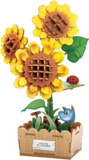 2Kids Toys rompecabezas 3D de madera Girasol