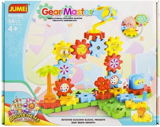 Bloques móviles Jumei 4+ parque de atracciones (54 piezas) - 1 pieza