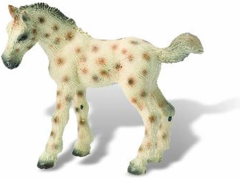 Bullyland potro Knabstrupper – figura pintada a mano