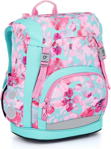 Mochila escolar ligera Topgal Kira con estampado floral