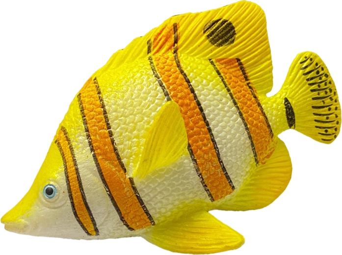 Pececito de goma amarillo 10 cm