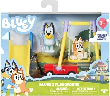 Bluey set de juego: diversión en el parque