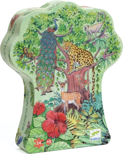 Puzzle Djeco Jungla india 54 piezas
