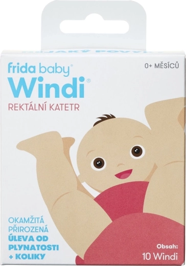 Fridababy Windi cánulas rectales para bebés, 10 uds