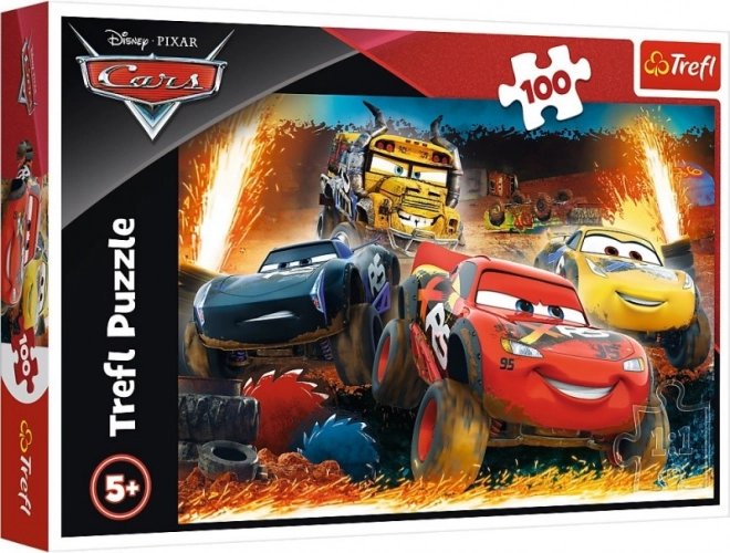 Puzzle Autos Disney Cars Carrera extrema