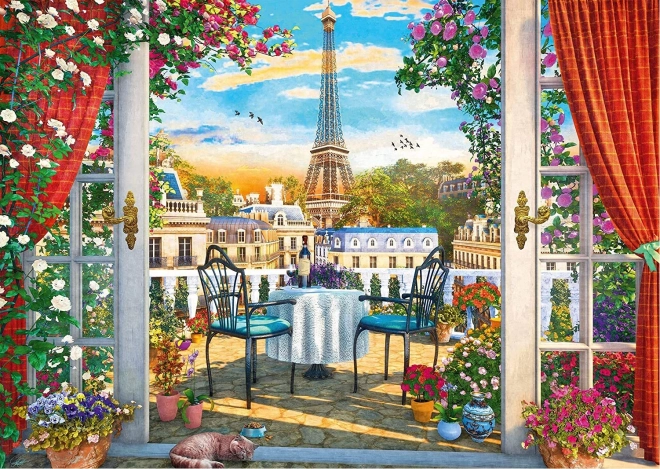 Puzzle SCHMIDT terraza en París 1000 piezas