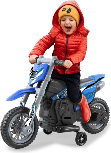 Moto eléctrica infantil Power Bike roja de 6 V