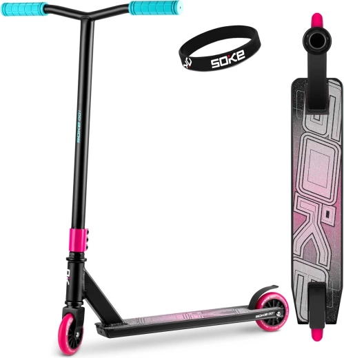 Patinete freestyle Soke Go! rosa-azul