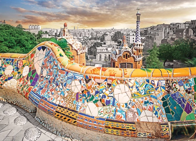 Puzzle EUROGRAPHICS Barcelona - Park Güell 1000 piezas