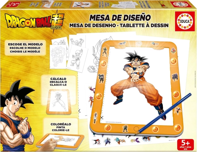 Set creativo con base luminosa DRAGON BALL EDUCA