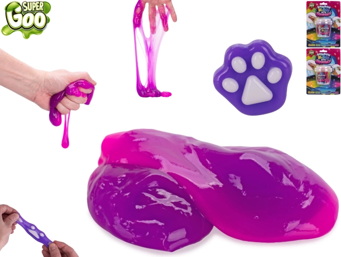 Super Goo plastilina arcoíris con juguete elástico