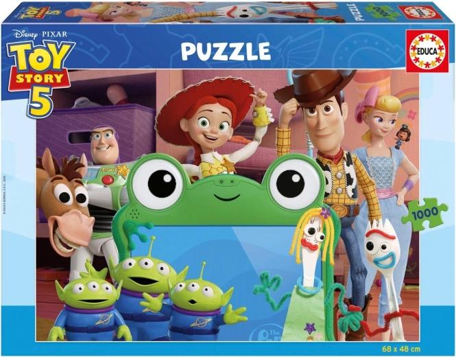 Puzzle Educa Toy Story 5: La historia de los juguetes, 1000 piezas