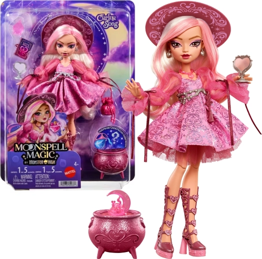 Monster High Moonspell High Carina Song muñeca 26 cm con accesorios