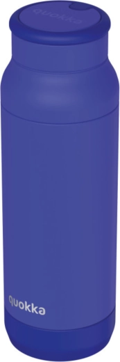 Botella térmica de acero inoxidable Quokka Pulse blue drop safe 700 ml