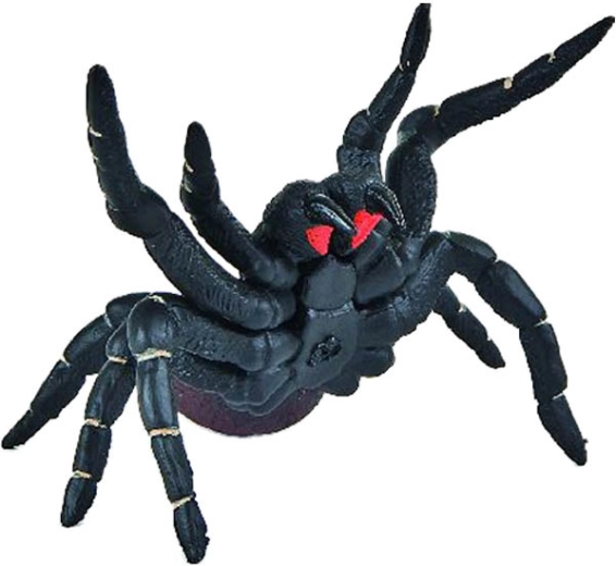 BULLYLAND araña Atrax – figura pintada a mano