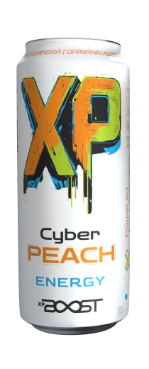 Bebida energética XP Boost Cyber Peach 0,5 l