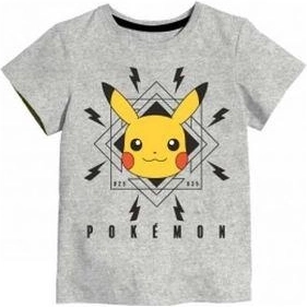 Camiseta gris de Pokémon