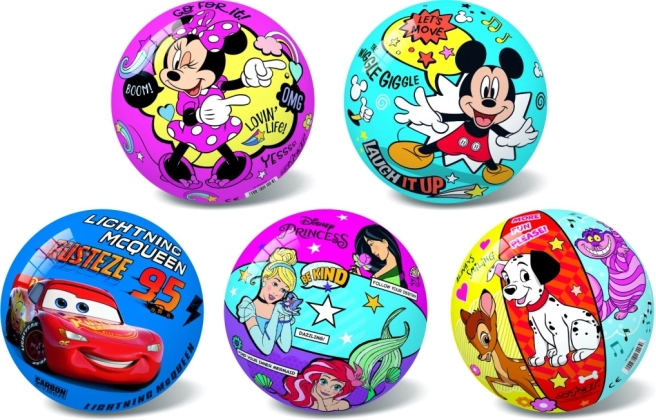 Pelota DISNEY 11 cm – 5 diseños, display box