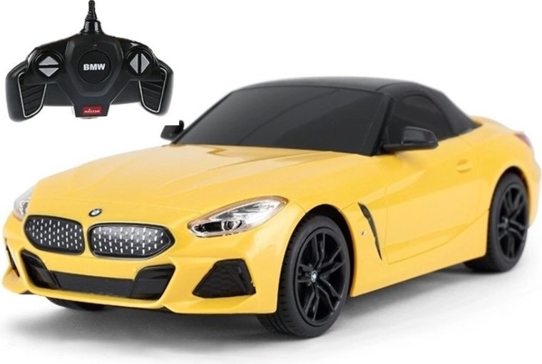 Coche RC BMW Z4 Roadster 1:18 amarillo