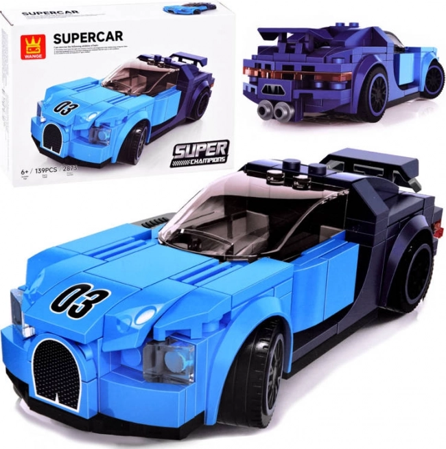 Juego de construcción Wange Super Champions coche deportivo