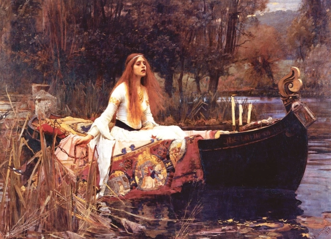 Puzle La Dama de Shalott 1000 piezas