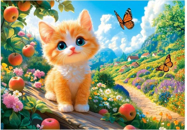 Puzzle Castorland Paseo de gatos 500 piezas