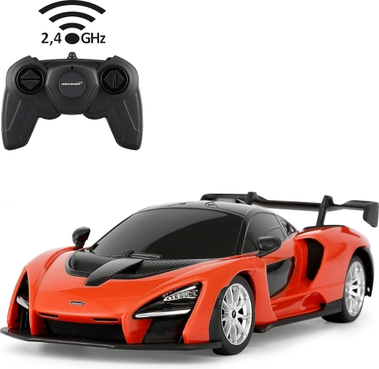 Coche RC Jamara McLaren Senna 1:24 naranja 2,4 GHz - 1 unidad