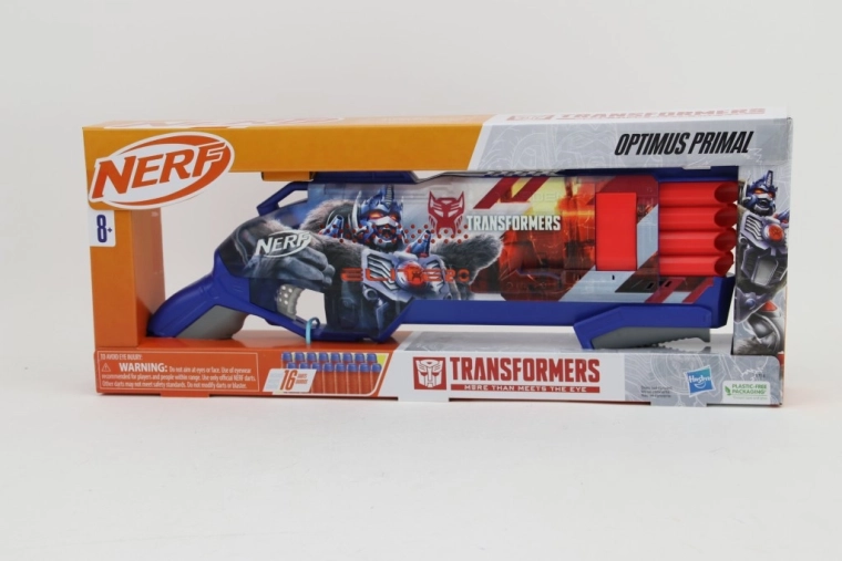 Bláster Nerf Transformers Optimus Prime