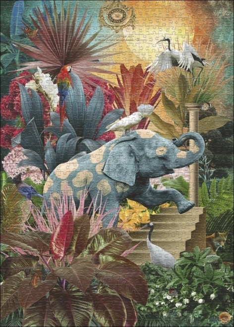 Puzzle HEYE Fauna Fantasies: Fantasía de elefante 1000 piezas