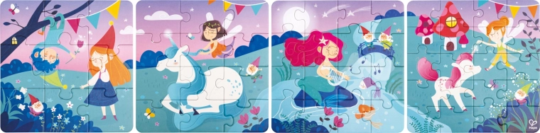 Puzzle Tierra de cuentos