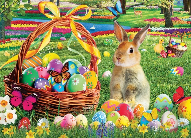 Puzzle Eurographics Jardín de Pascua 1000 piezas