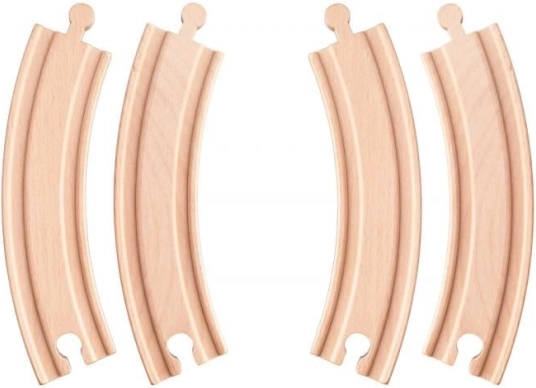 Curvas ferroviarias – largas (4 uds)