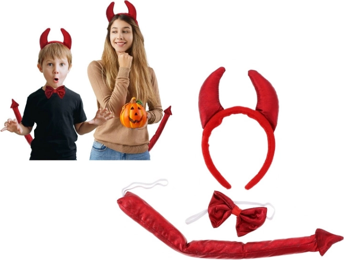 Set de diablo de satén