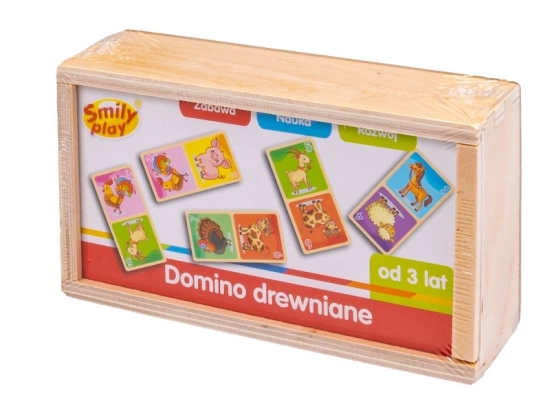 Smily Play dominó de madera Granja