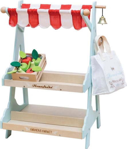 Puesto de venta de madera para jugar a la tienda Le Toy Van