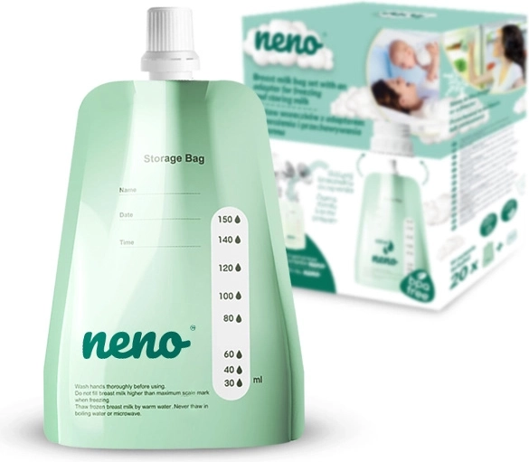 Bolsas Neno para almacenar leche materna 150 ml, 20 uds.