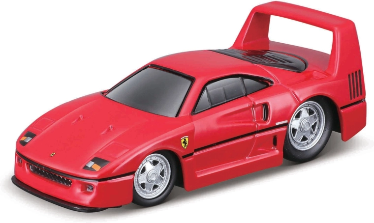 Maisto Muscle Machines Ferrari F40 modelo rojo 1:64