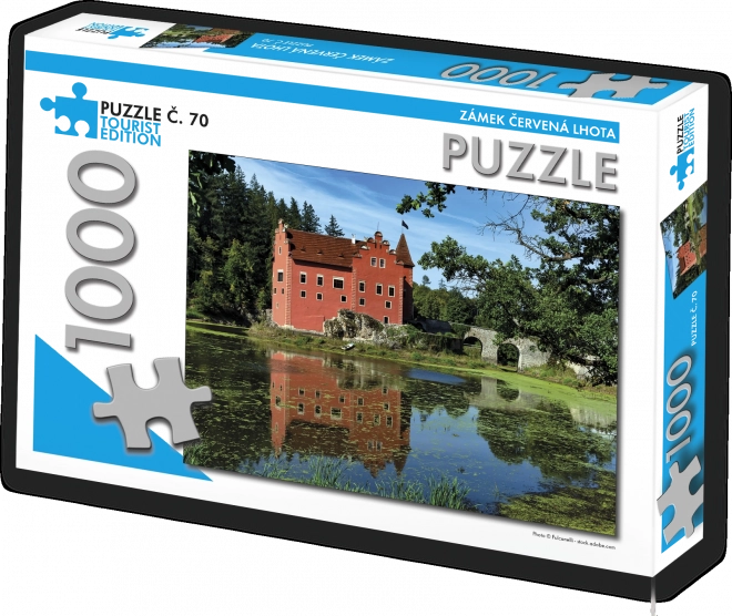 Puzzle Castillo Červená Lhota 1000 piezas Edición turística