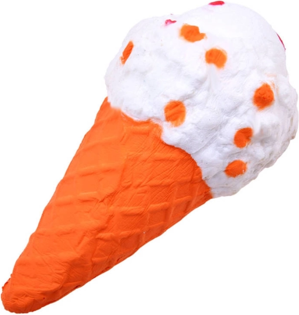 Squishy antiestrés de espuma en forma de cono de helado jumbo