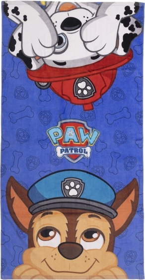toalla paw patrol con licencia infantil