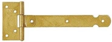 Bisagra para portillo 200 × 30 × 2 mm, acero galvanizado amarillo