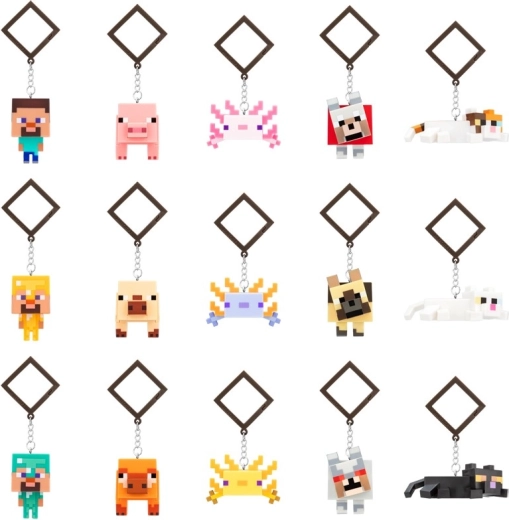 Llavero cambiante Minecraft Backpack Buddies