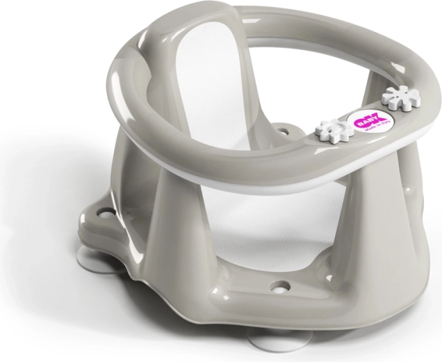 Asiento de baño Ok baby Flipper Evolution para bañera con ventosas gris (6–15 meses)