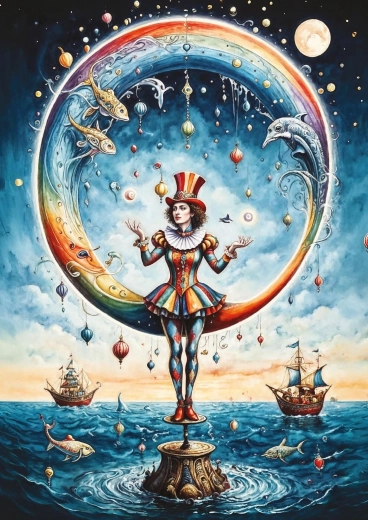 Puzle acróbata marino 1500 piezas ART PUZZLE