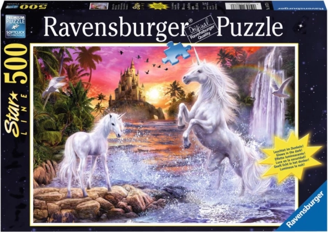 Puzzle Ravensburger Unicornios junto al río 500 piezas