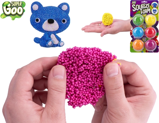 Super Goo masa moldeable de espuma – set de 6 colores